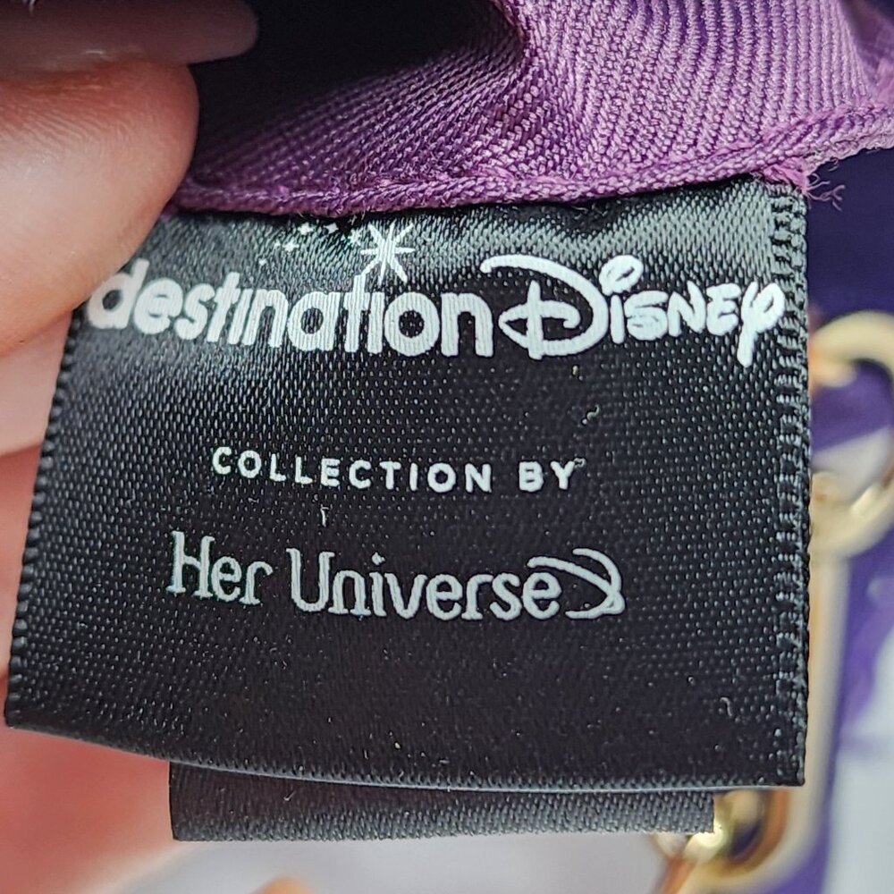 Her Universe Purple and Orange Patterned Crossbody Bag - Picture 3 of 14